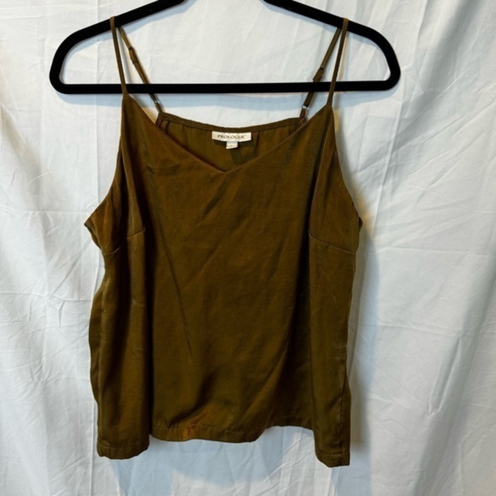 Prologue Silk-Iike Tank Top Size L